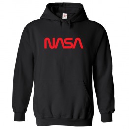 NASA Space Classic Unisex Kids and Adults Pullover Hoodie For Astronaut